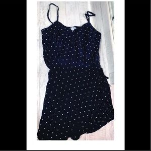 Navy blue romper
